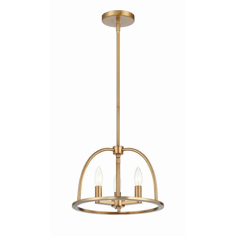 Addis 3-Light Chandelier, Or