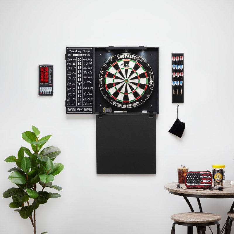 Viper Steadfast Bristle Dartboard and Backboard Set with Darts