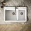 Riverby 33 In. Top-Mount Double-Bowl Kitchen Sink-1035019176-1017940973-1017940971