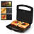 800W 3 In 1 Sandwich Maker
