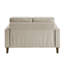 Causeuse rembourrée en velours côtelé taupe moderne-1704159618-1704159619-1704159672