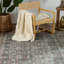 Tapis vert / brun clair lavable à la machine Razi-62289952