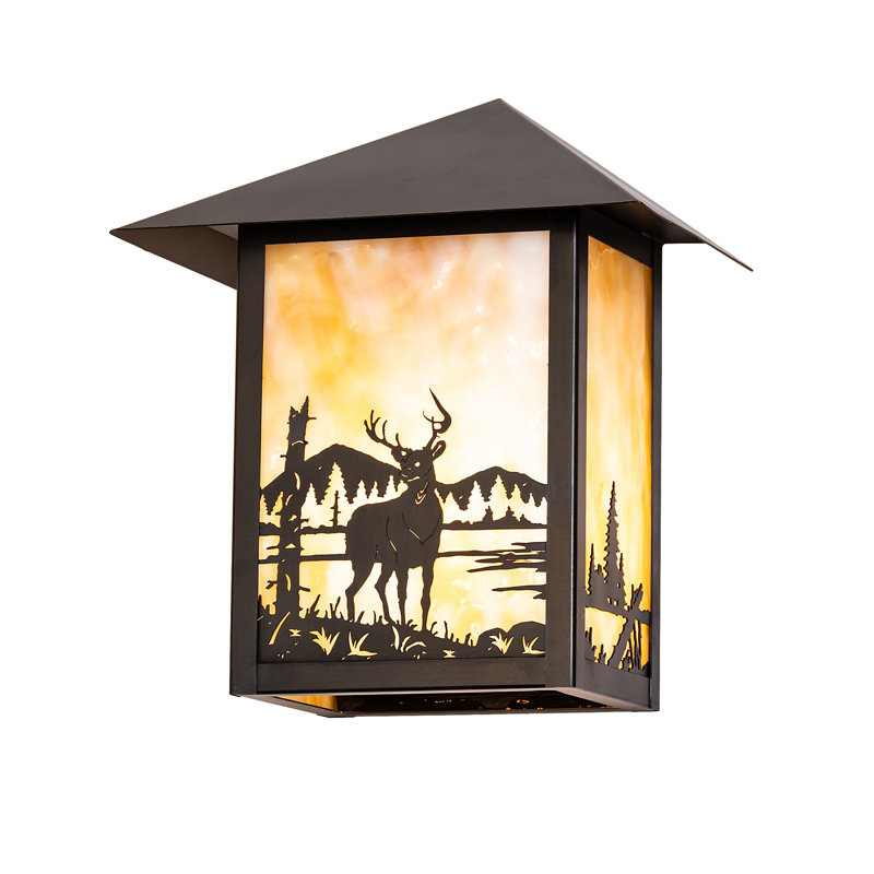 1 - Light Flush Mounted Sconce