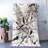 Multi-Colored Abstract Patterned Decorative Rug-799882897