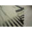 Ivory Handwoven Wool Striated Border Geometric Modern Contemporary Carpet Rug-124205908