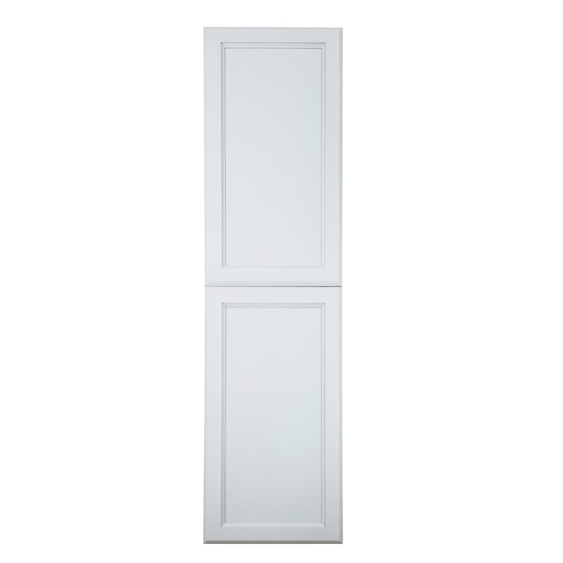 Armoire à pharmacie Donovan, Émail blanc, H 71 po x l 15,5 po x P 4,25 po