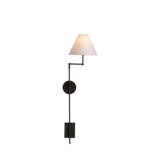 Alva Iron Swing Arm Sconce