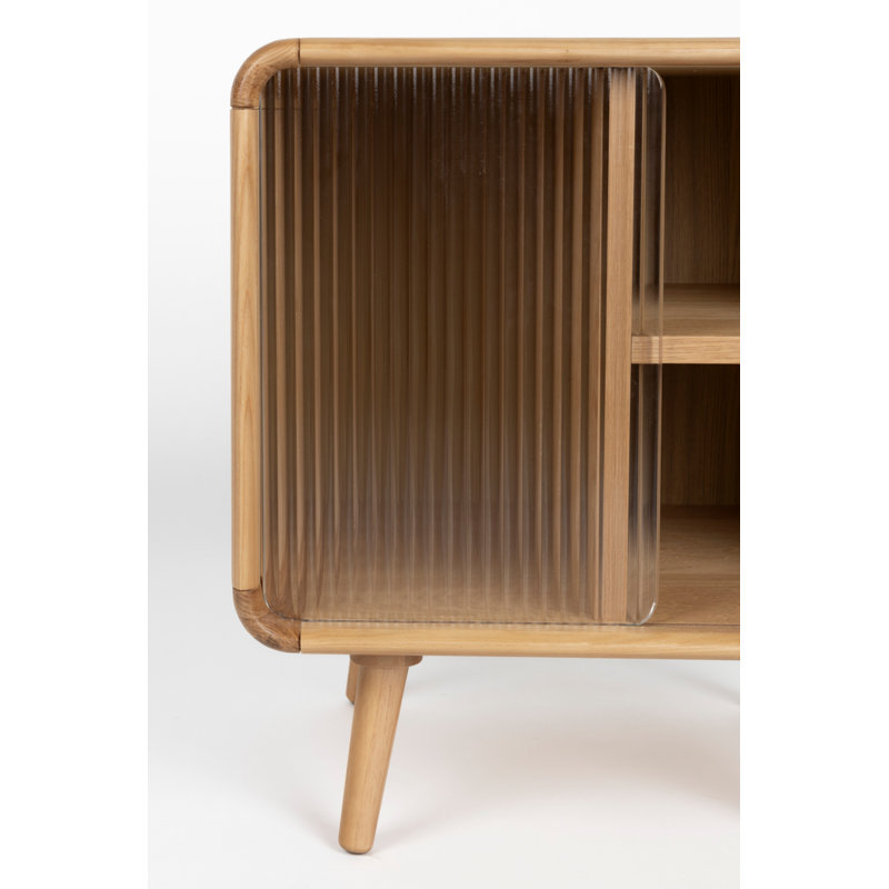 Table de chevet Rise, Naturel