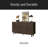 Fluted Sideboard Buffet Cabinet,with Doors,Adjustable Shelves,Wood Legs-766973892