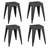 Apolito Steel Counter Stool with Steel Frame-1856409679