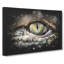 Crocodile Eye - Wrapped Canvas-56643283