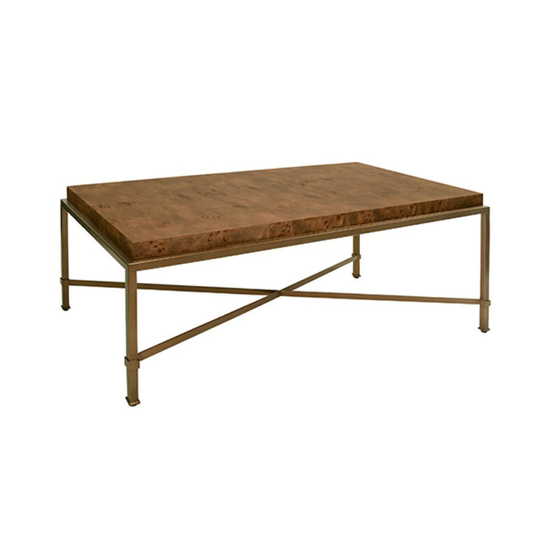 Hardwick Solid Wood Coffee Table, Brown
