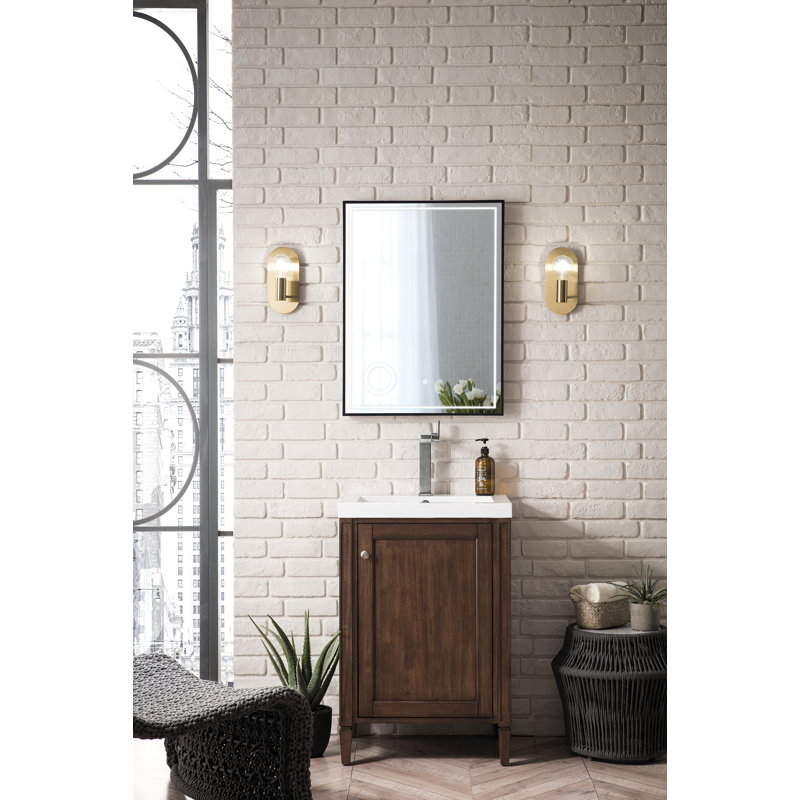 Britannia 24'' W Single Vanity, Mid-Century Acacia