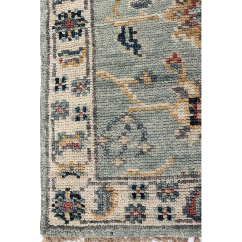 Oriental Area Rug in Green