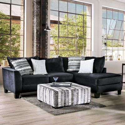 Froeming Upholstered L-Shaped Sectional Right Hand Facing