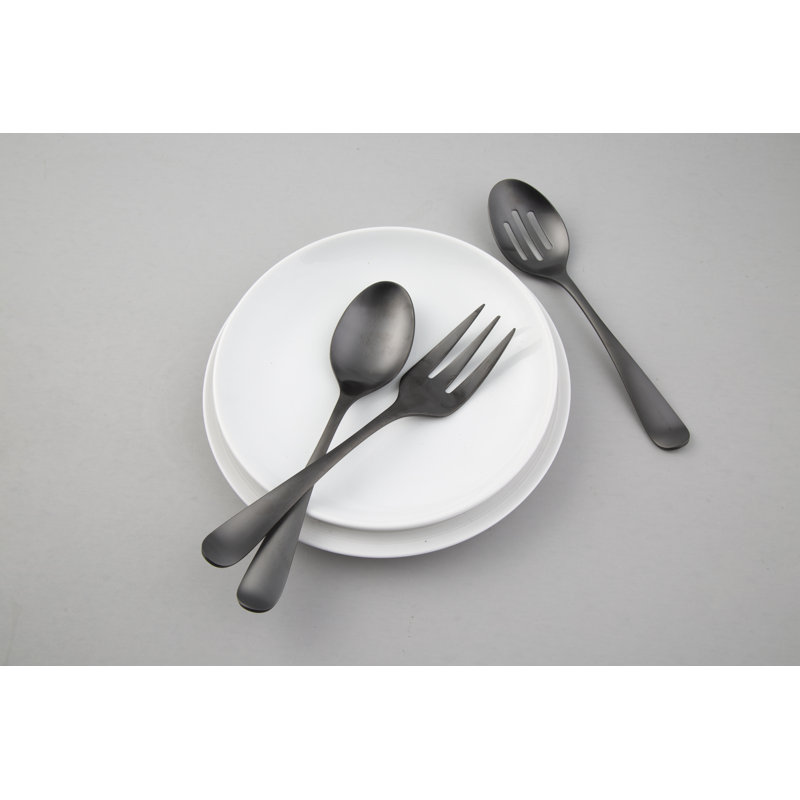 Rhiannon 3-Piece Hostess Set, Black