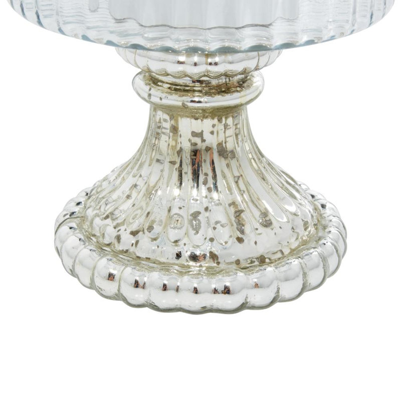Hurricane de table en verre 2 pièces