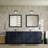 Jacques 84 in. W x 22 in. D Double Bath Vanity and Top-112954103-112954101