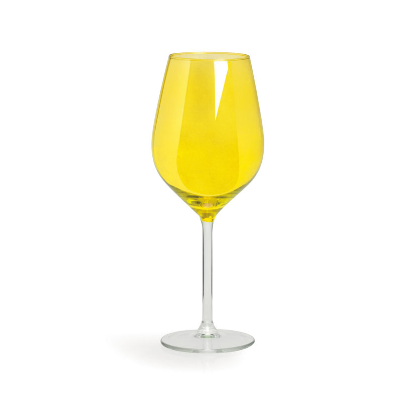 500ml Wine Glass Set, Yellow