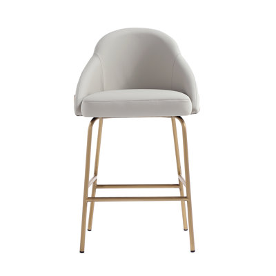 Tabouret de bar en cuir Gracie