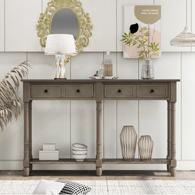 Commode décorative 2 tiroirs Seshadri