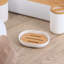 Distributeur de savon à vaisselle avec plateau en bambou PADANG-53012094