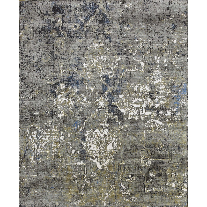 Abstract Area Rug, Rectangle 8' x 10'
