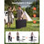 Rectangle Iron Outdoor Camping Table - 117 cm W 45 cm D-465904976-465904977