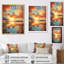 «Clouds Coastal Horizons V», reproduction sur toile-649043899-649043902