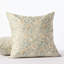 Balboa Organic Print Square Pillow Cover