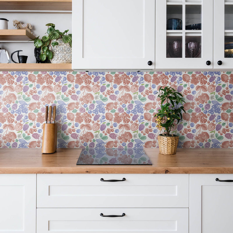 Vargo 50 x 100 cm PVC Tile in Red