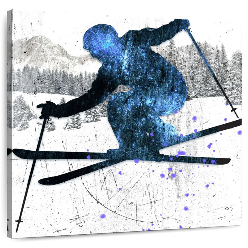 Sireci Extreme Skier II, 20" H x 20" W