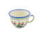 Tasse à thé et soucoupe à polir les tulipes et les diamants-52097745-52097746-52097747