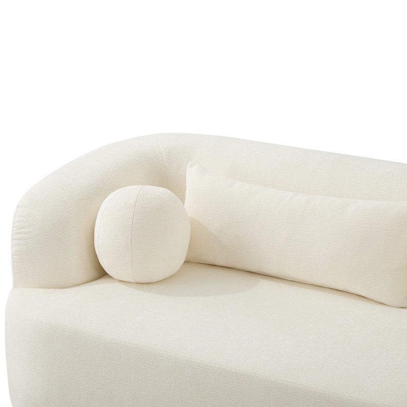 Upholstered 86 Sofa, Beige