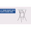 Round Plastic Bar Height Folding Table
