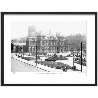 Bradford, Forster Square 1903 - Single Picture Frame Print