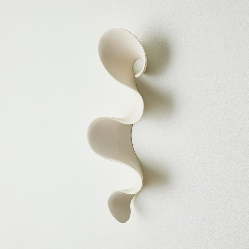 Tempest Wall Ribbon-White-Lg, White