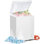 3.5 Cubic Feet Chest Freezer with Adjustable Temperature Controls