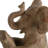 Elephant Bookends, Whimsical Animal Bookends for Decorative Bookshelf Display