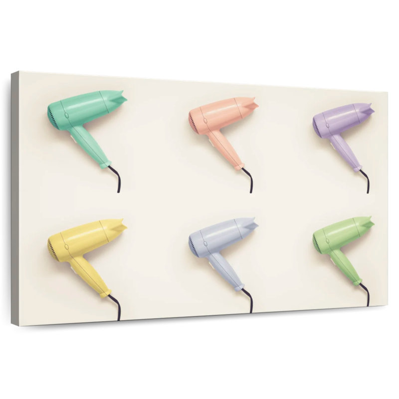 Shuttleworth Hair Dryer Colors, 16" H x 24" W