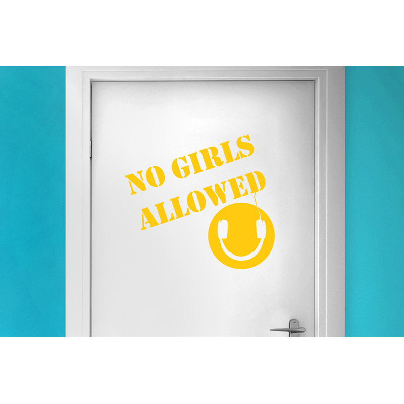 Wall Decal, Dark Yellow