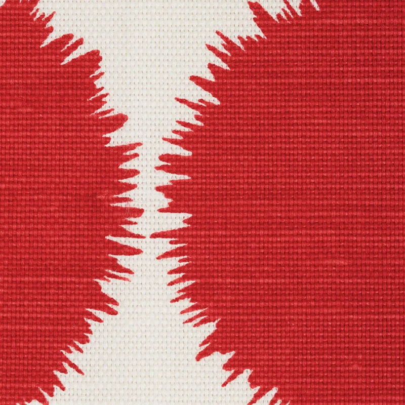 Schumacher x Studio Bon Fuzz Fabric, Red