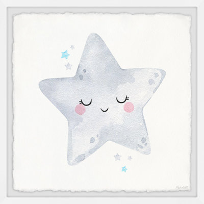 'Sleeping Star' Framed Print on Paper