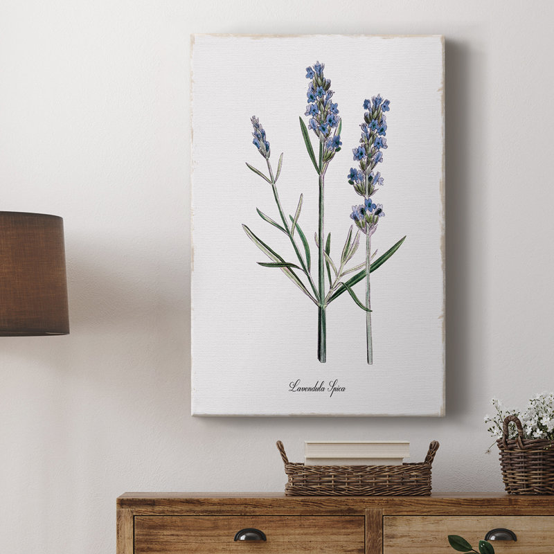 Lavande - Cavas enveloppés de galerie, H 36 po x l 24 po