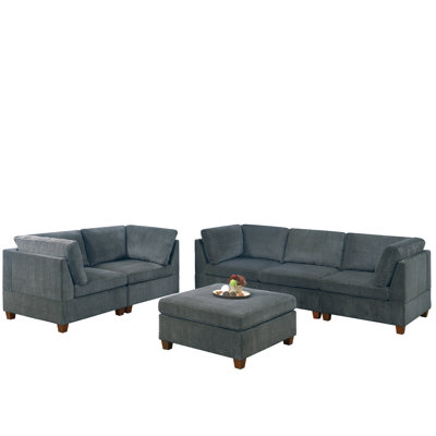 Gautur Upholstered Sectional Reversible