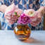 Hibiscus Handmade Glass Table Vase-1136016003