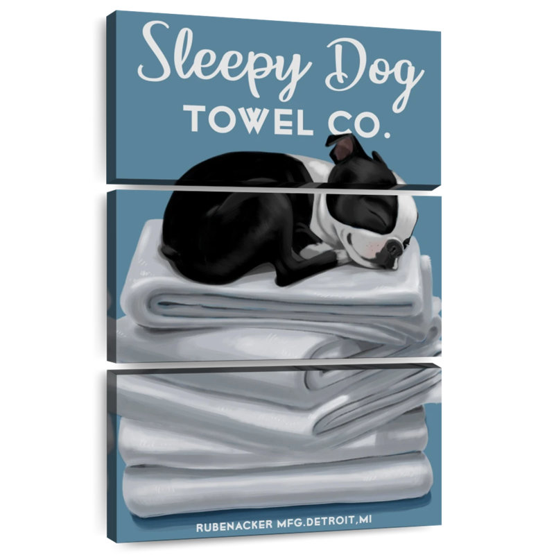 Brampt Sleepy Dog, H 50 po x l 32 po
