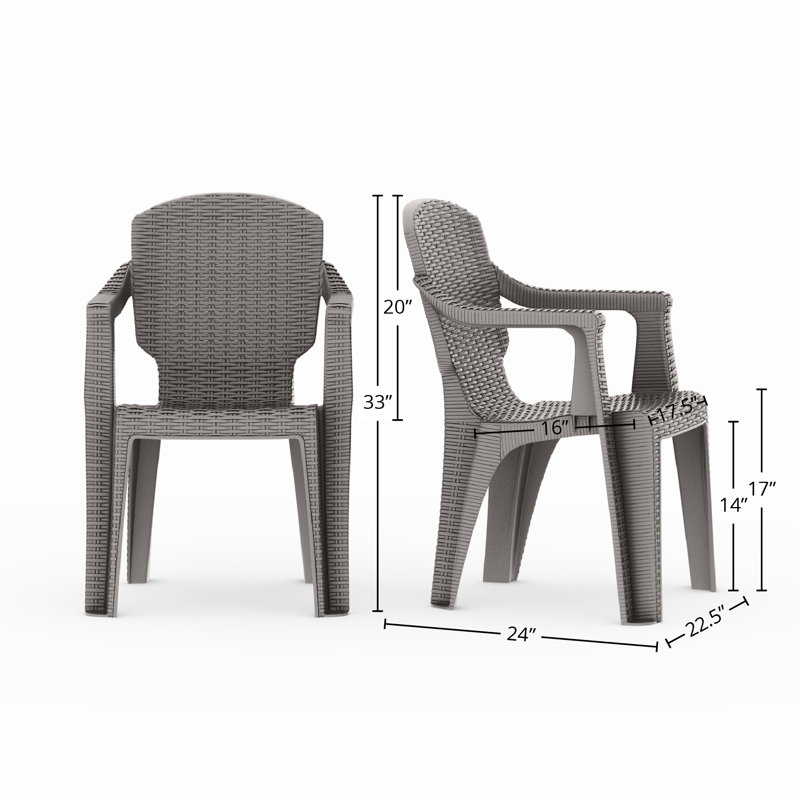 Sohum Outdoor Lounge Chair, Gray