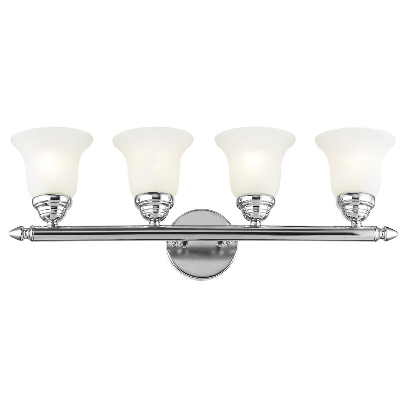 Hardin 4 - Light Dimmable Vanity Light, Polished Chrome