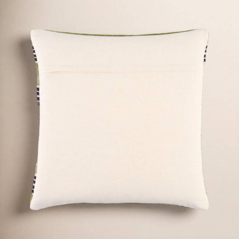 Bold Stripes Accent Throw Pillow Cover, 18"H x 18"W